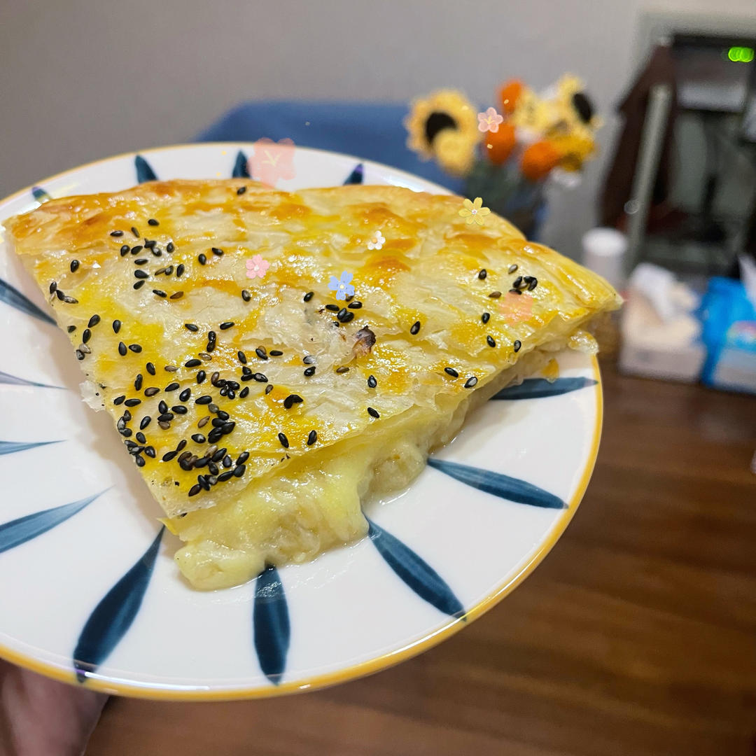 手抓饼香蕉派
