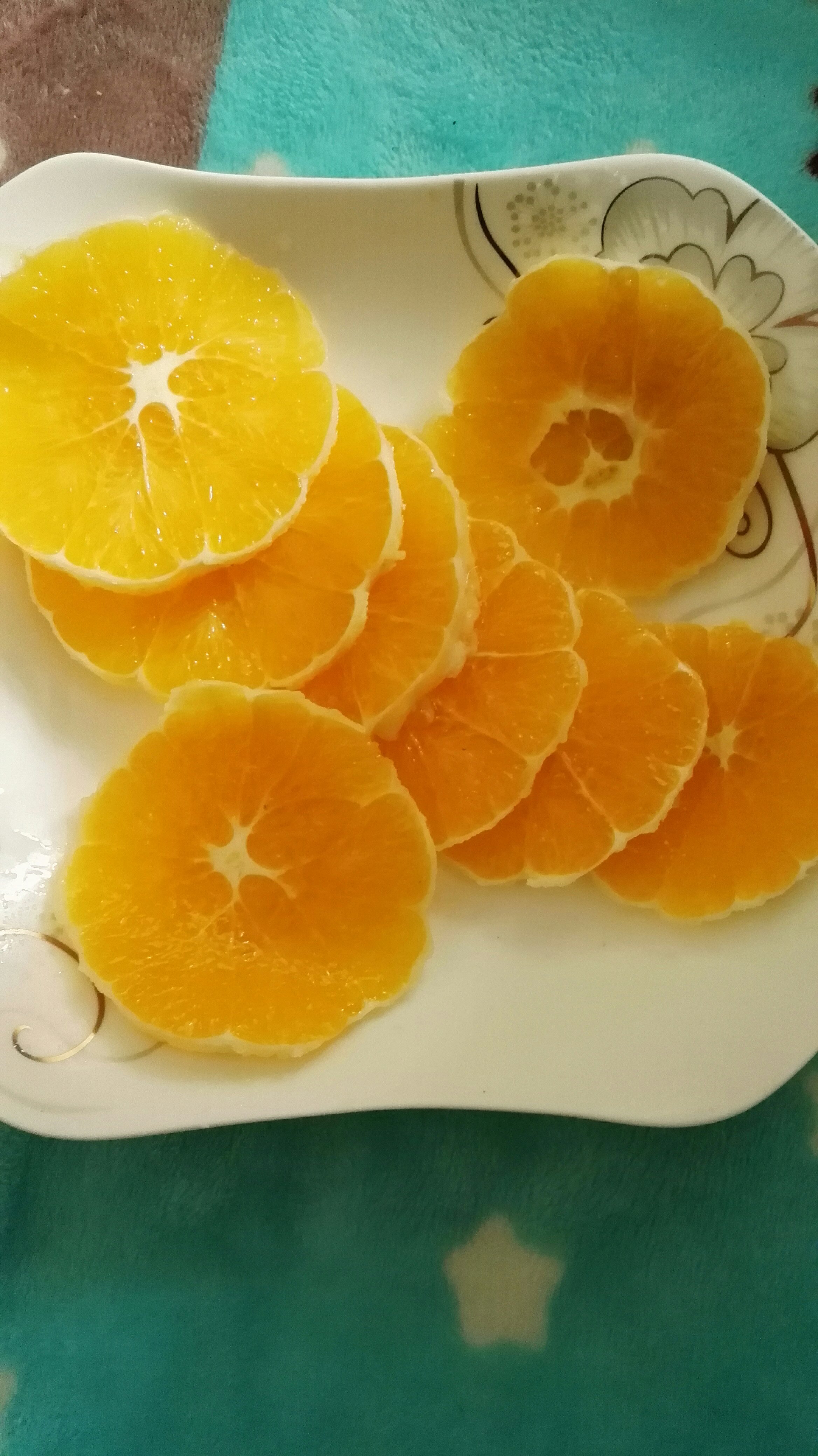 巧剥橙子