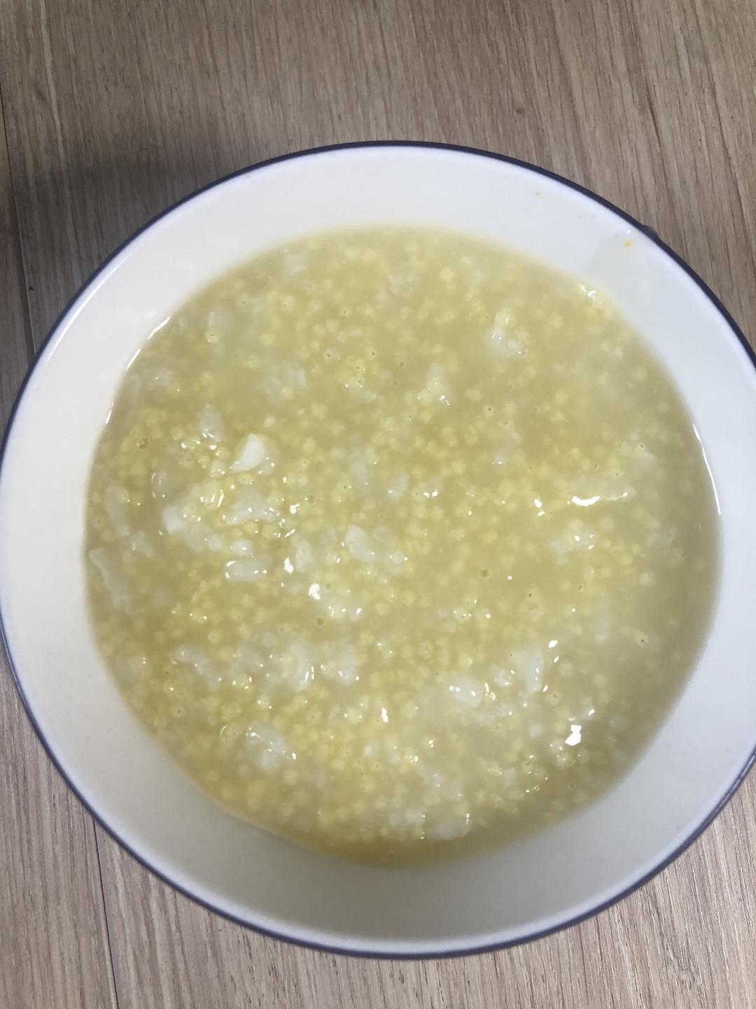 大米小米粥的做法