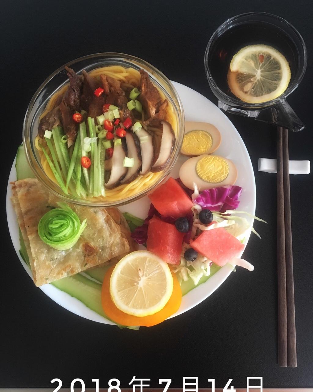 早餐•2018年7月14日