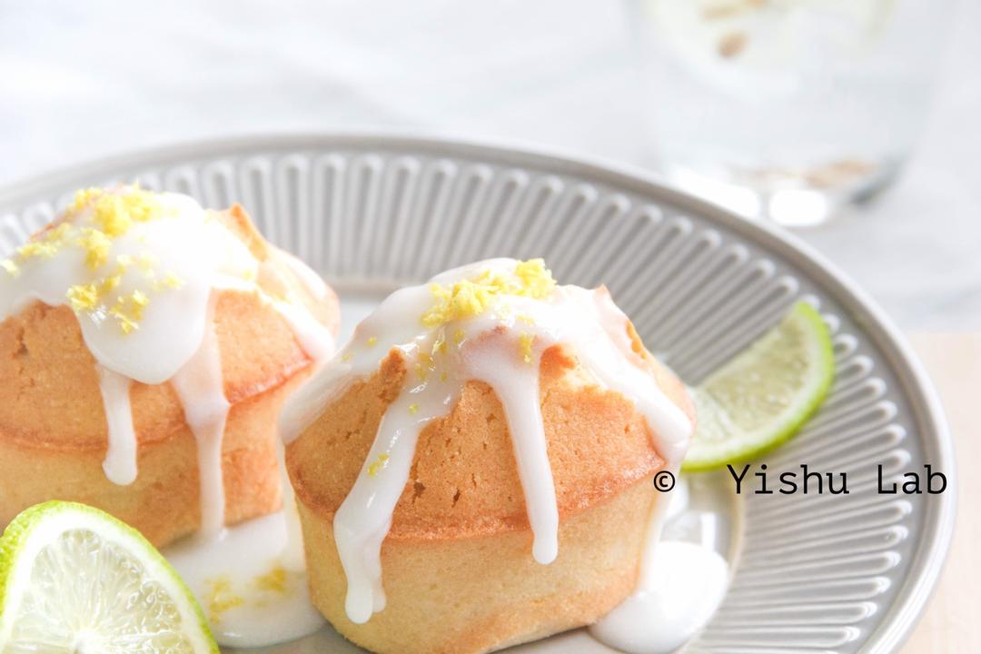 lemon drizzle friands柠檬小蛋糕
