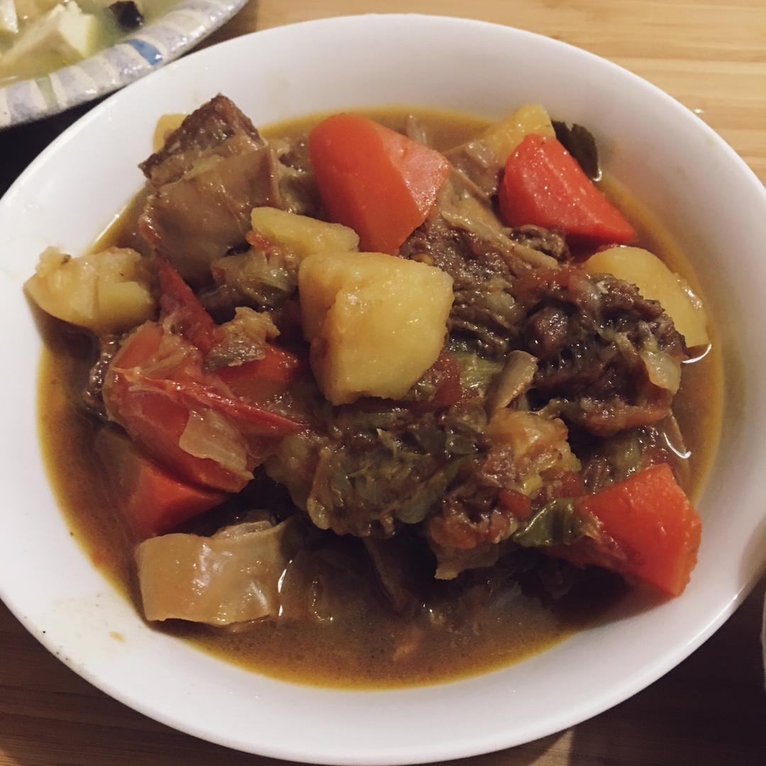 一个话唠包教包会的香浓红烩牛腩