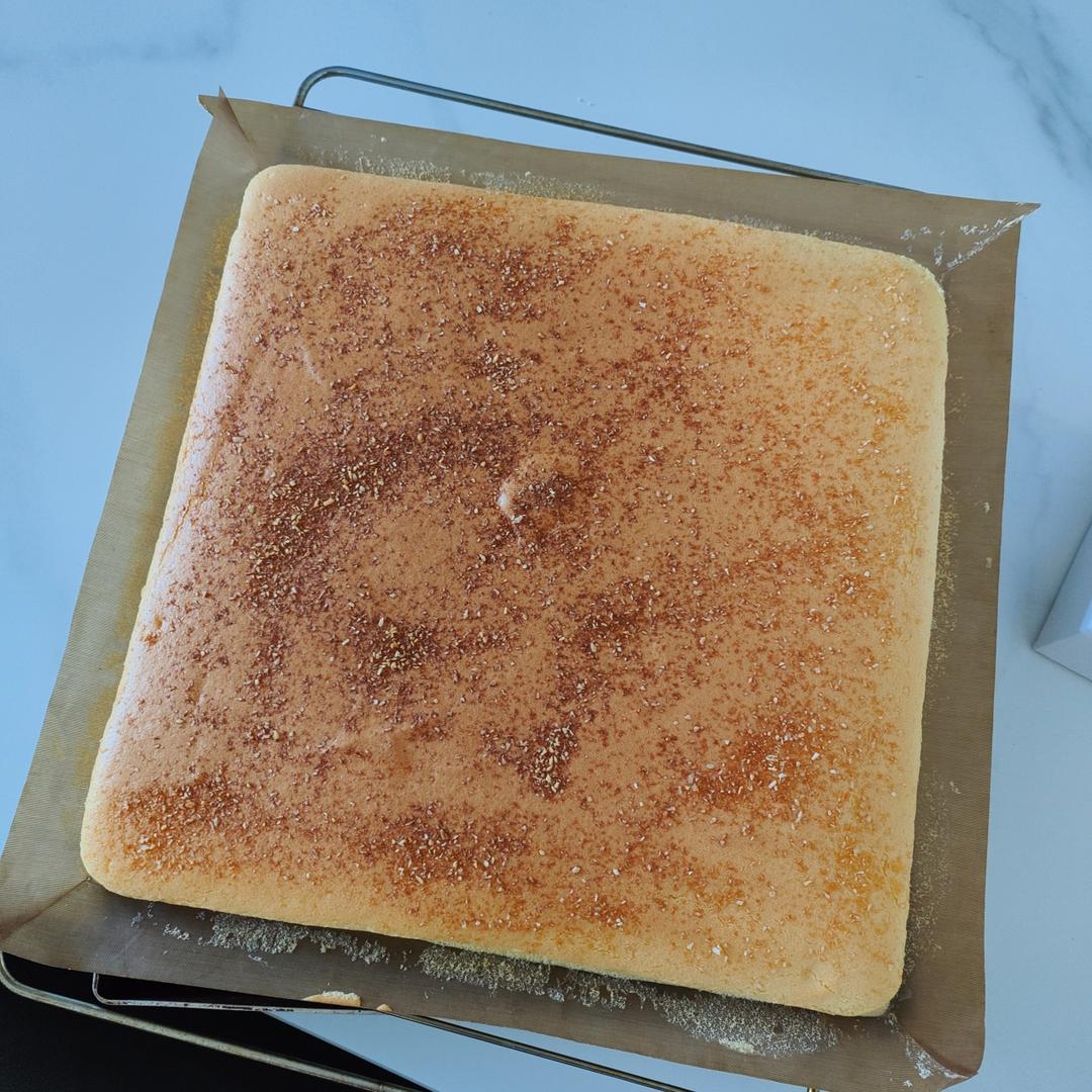 原味蛋糕卷㊙️不掉皮不开裂配方分享