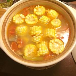 排骨番茄玉米汤的做法 步骤7