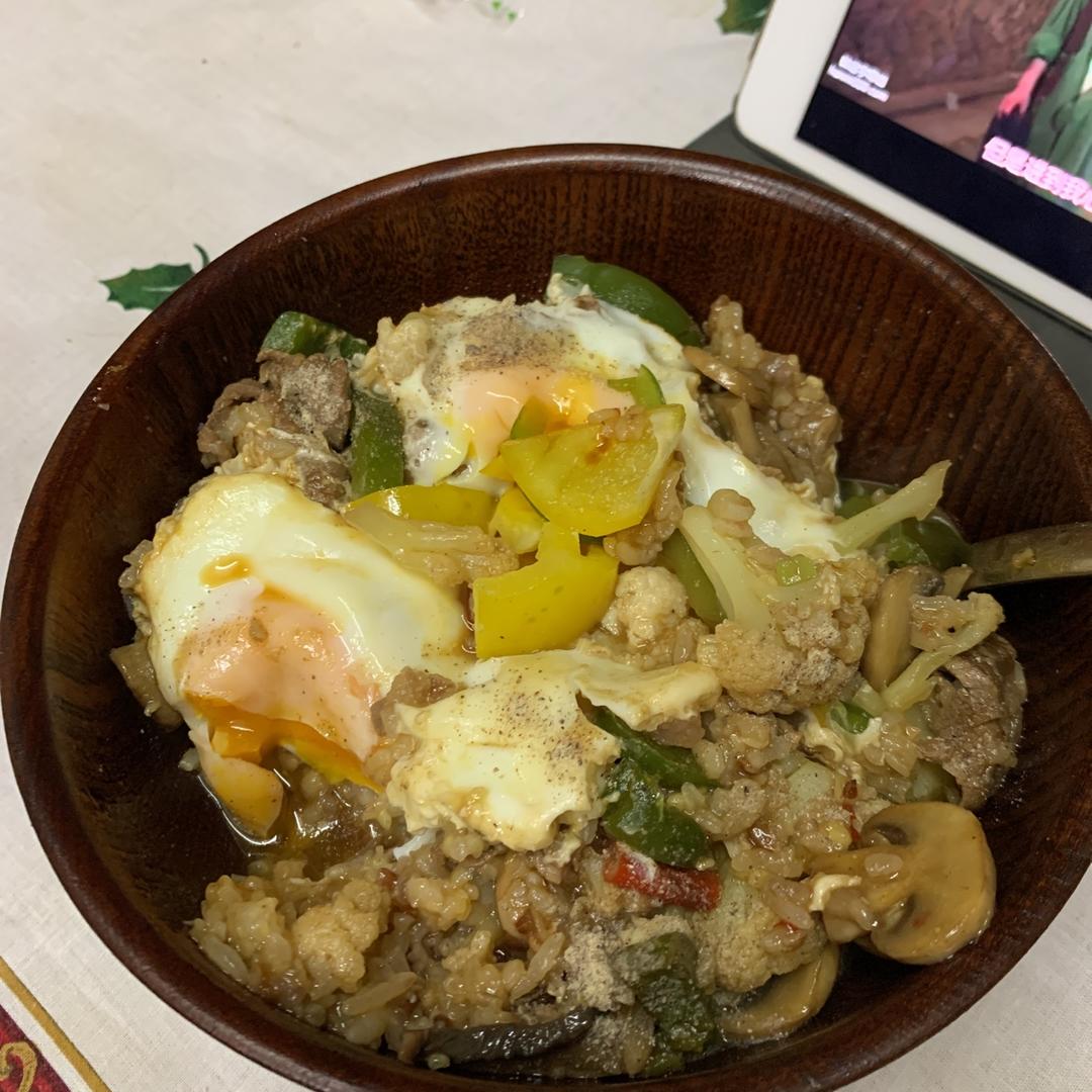 快手生滚牛肉粥