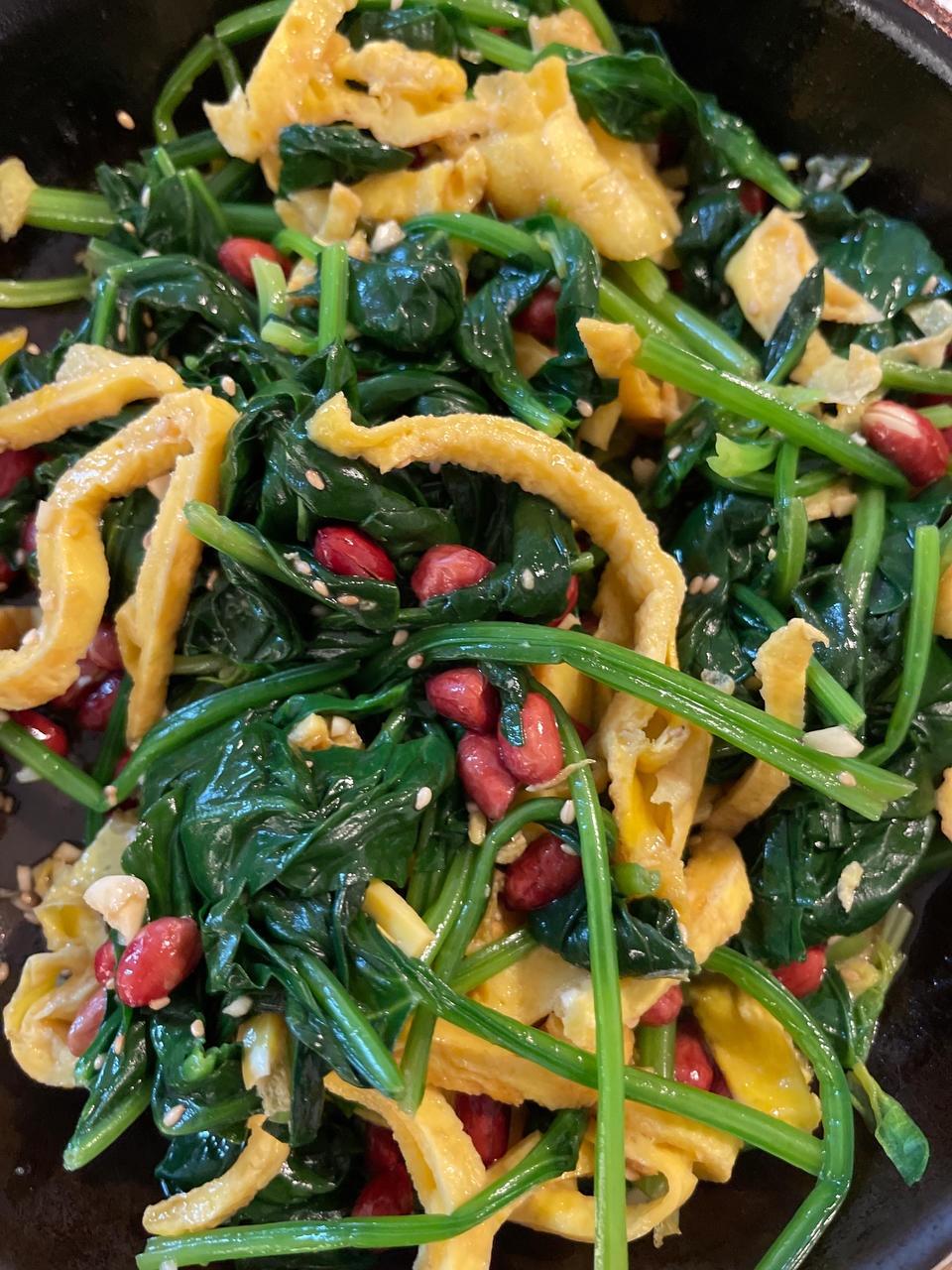 健康低脂凉拌菜—菠菜可以这样吃