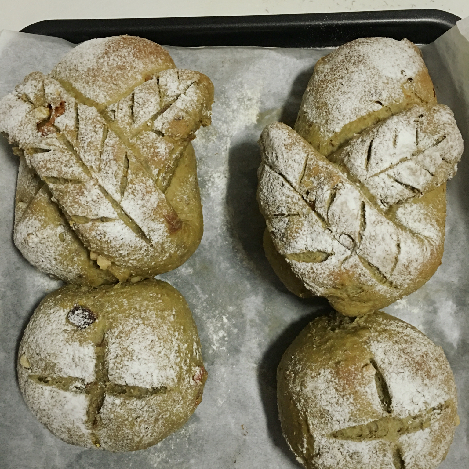 全麦牛奶蜜豆软欧
