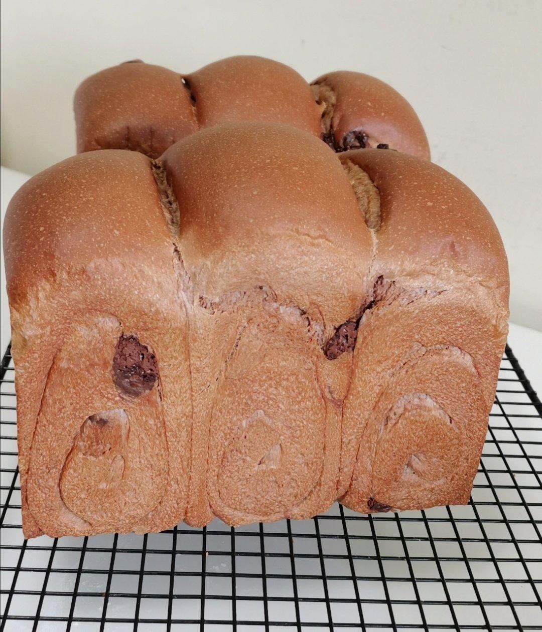 奶油巧克力吐司