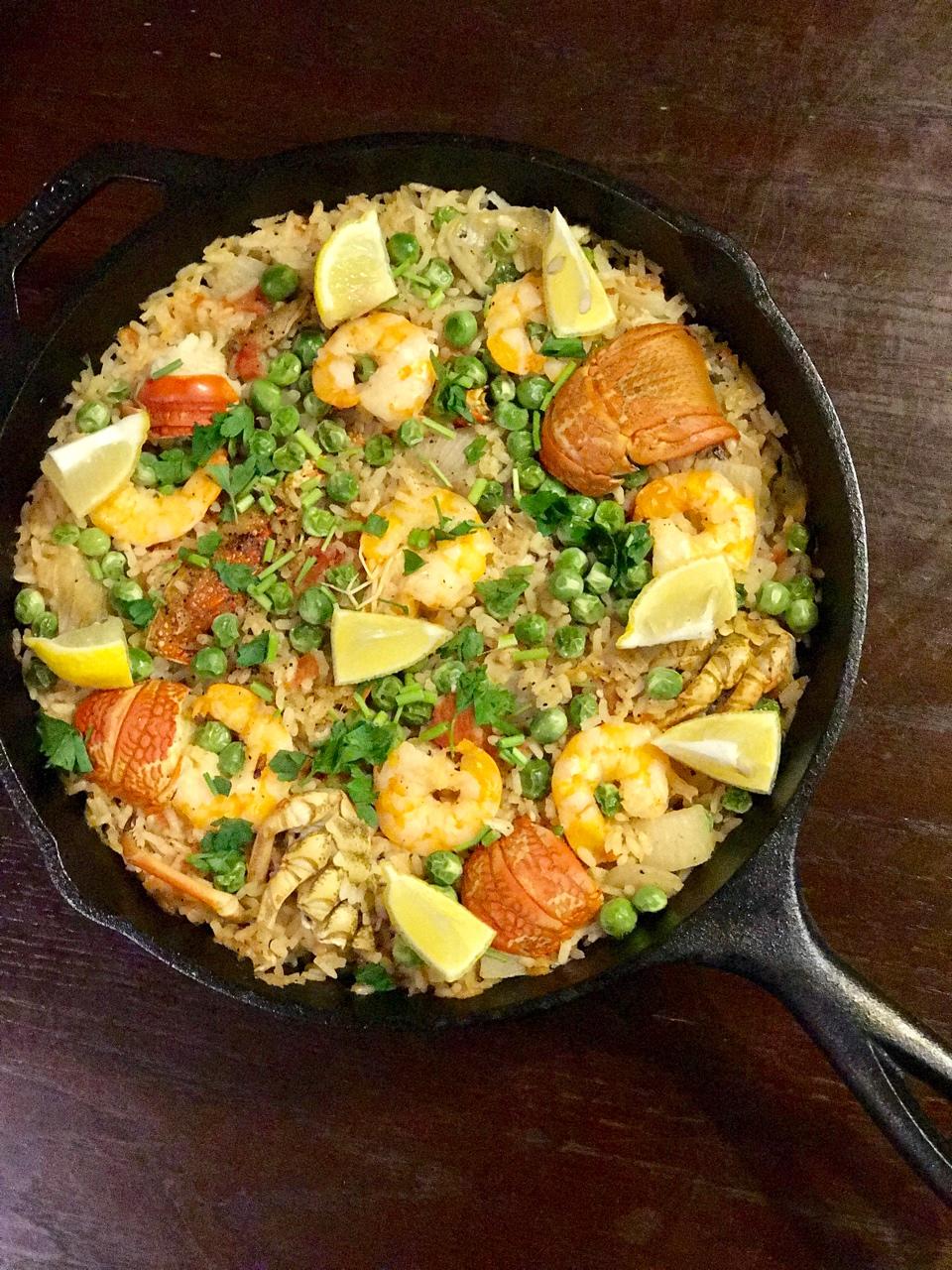 【曼食慢语】Seafood Paella 西班牙海鲜饭