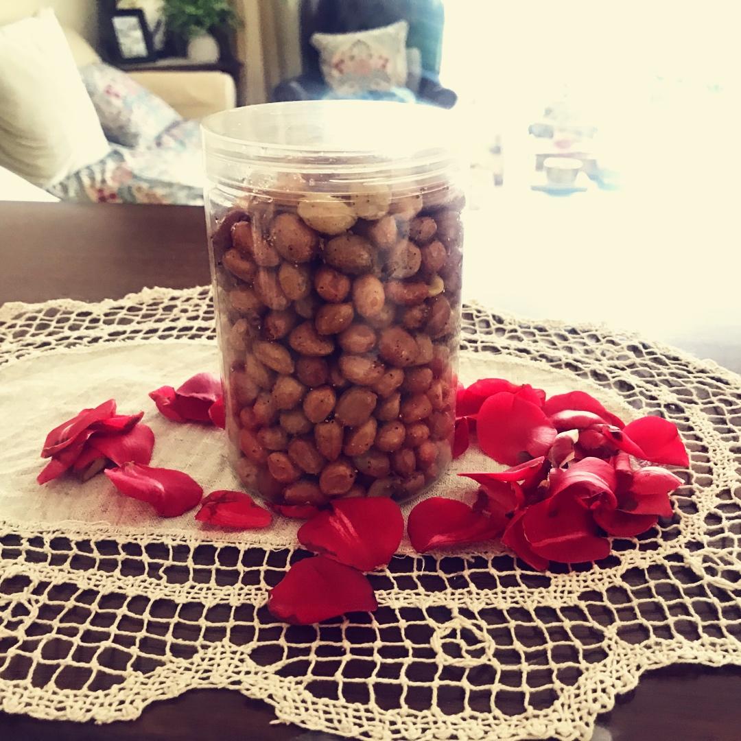 盐炒花生