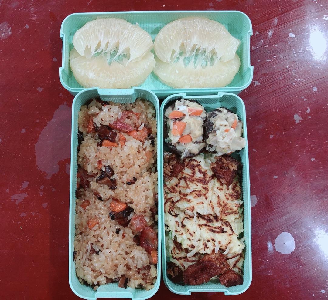 懒人必备～电饭煲腊肠焖饭