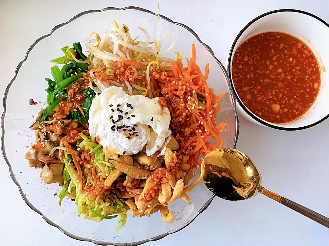 家庭版 简易 石锅/铁锅 韩式拌饭