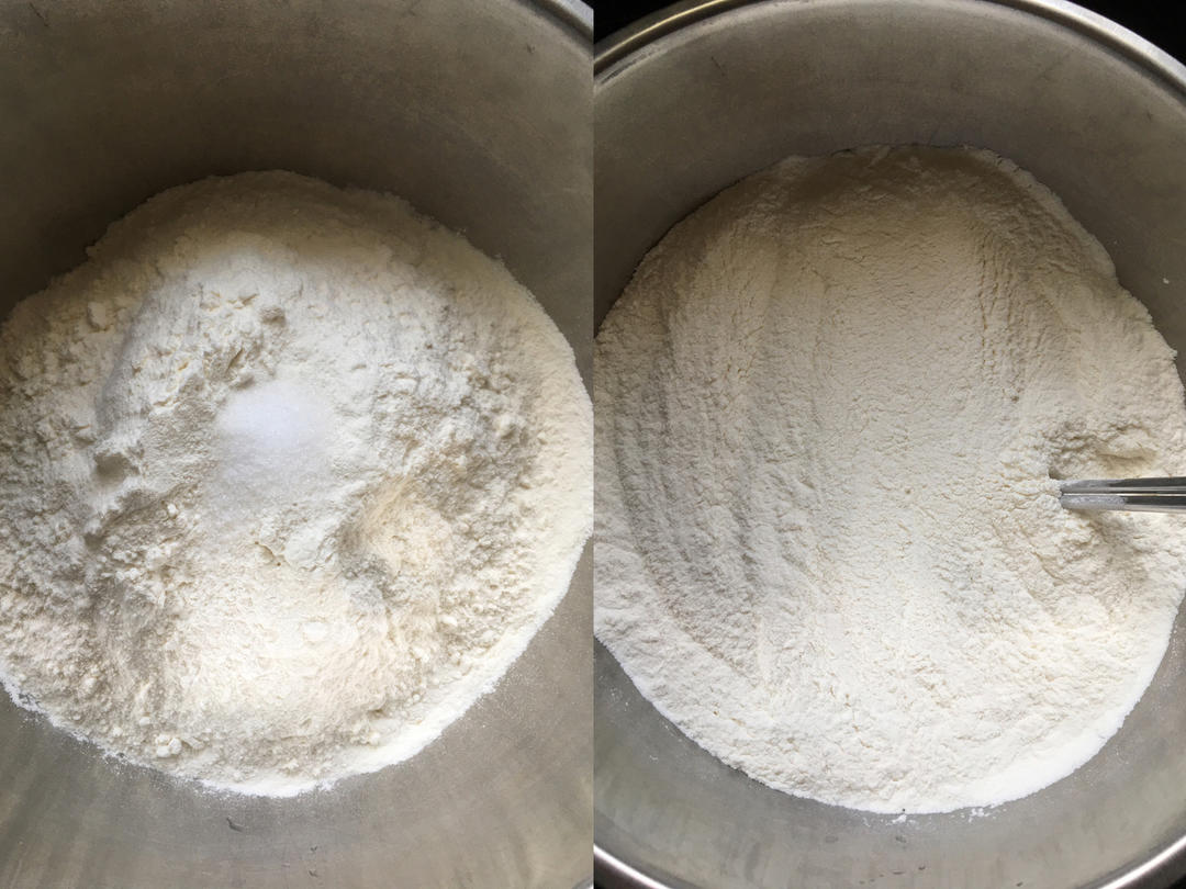 纯奶手撕吐司的做法 步骤1