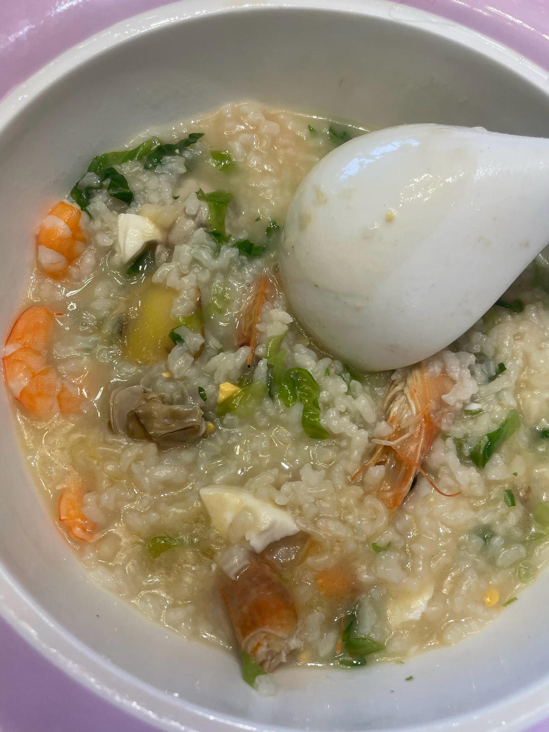 鲜虾粥