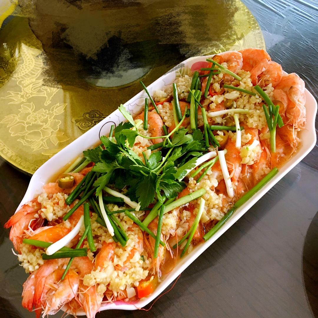蒜蓉烤大虾