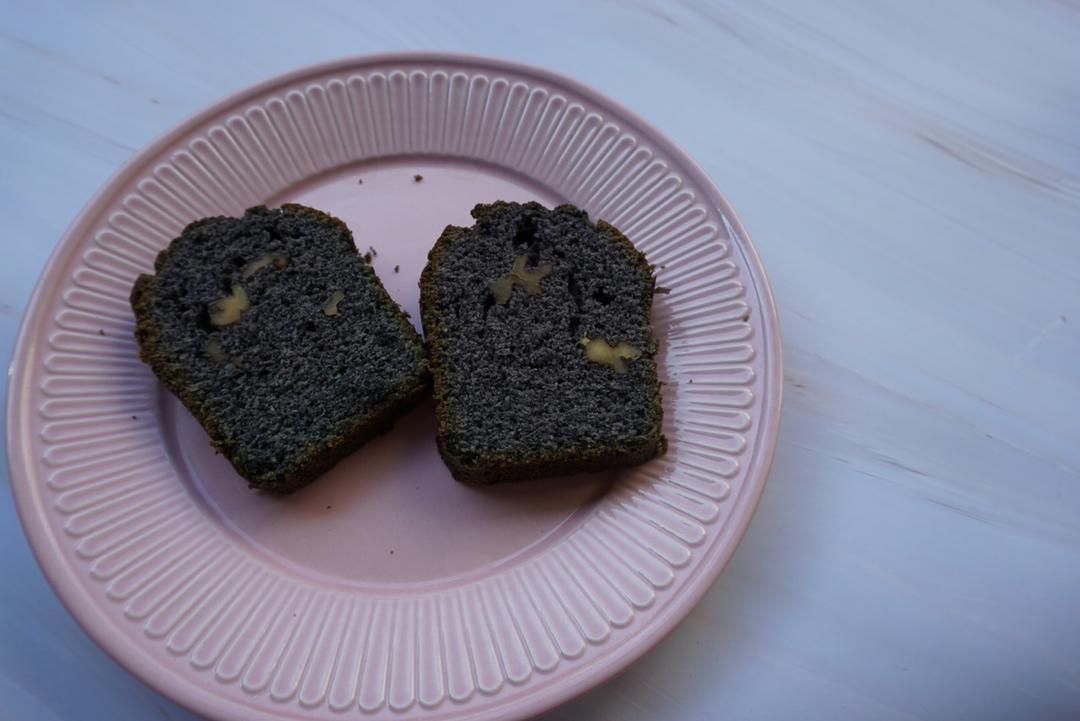 黑芝麻胖胖糕（磅蛋糕）