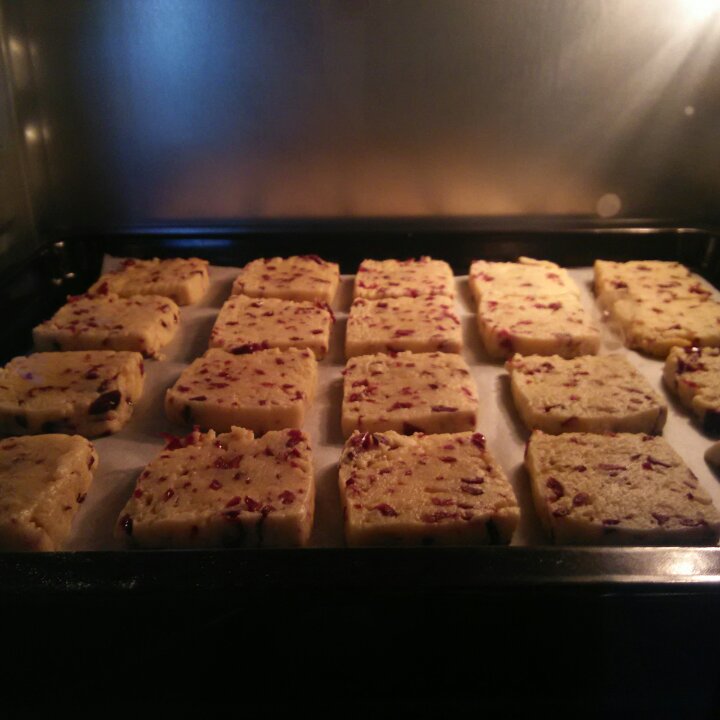 低糖少油版蔓越莓饼干