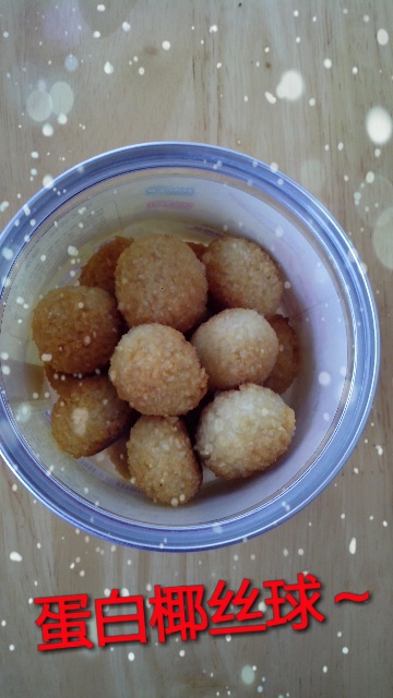 蛋白椰丝球