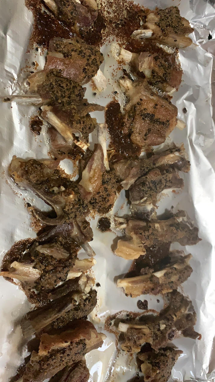 地道蒙餐：烤羊排(家用烤箱版)