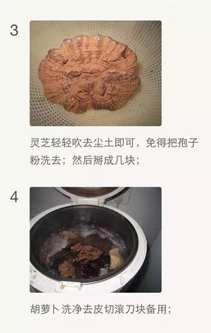 除湿气的汤----赤小豆，薏米煲灵芝的做法 步骤2