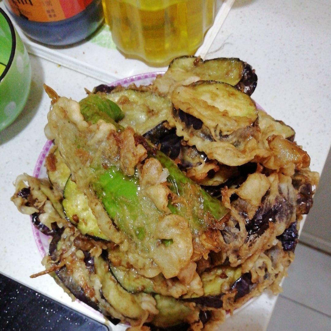 酥炸茄夹