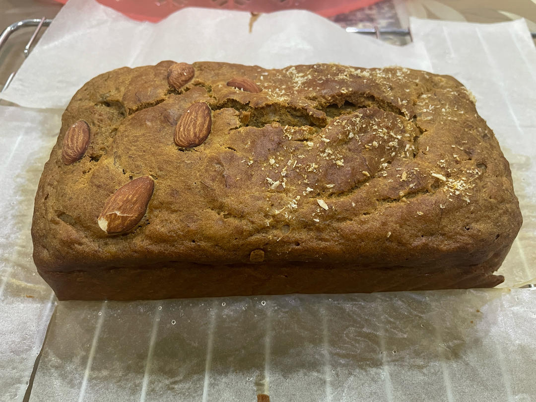 简易版香蕉核桃蛋糕