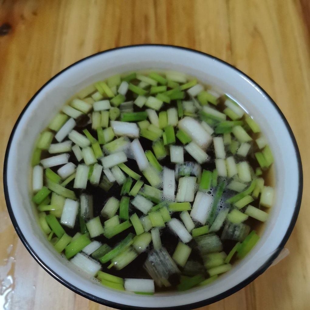 葱花豆豉汤