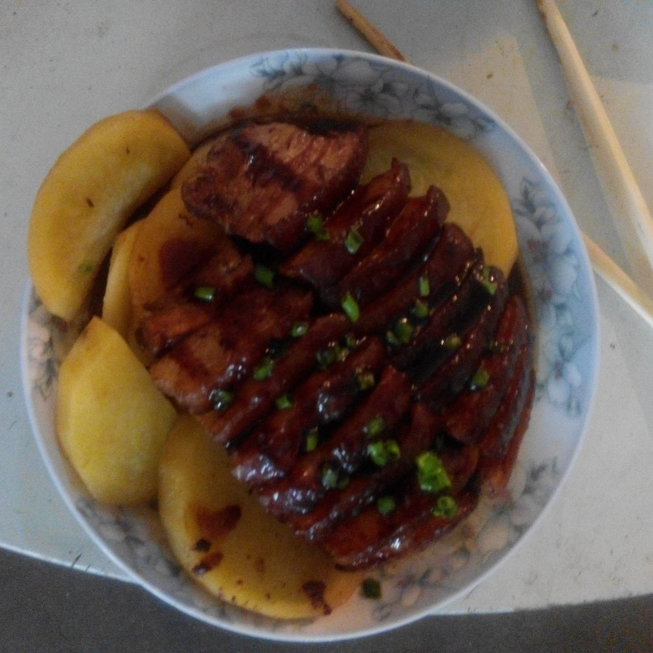 土豆扣肉
