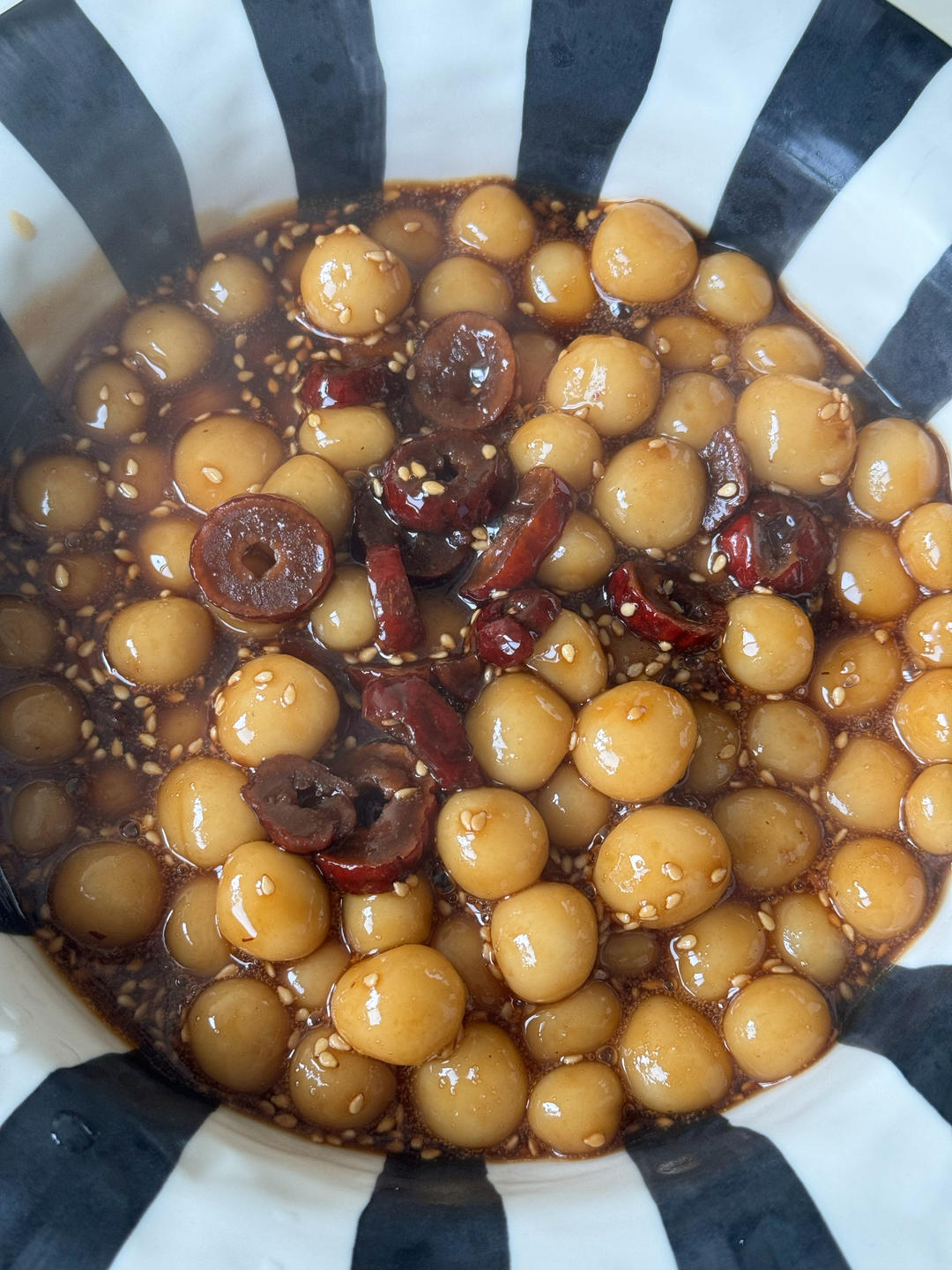 红糖糯米小圆子