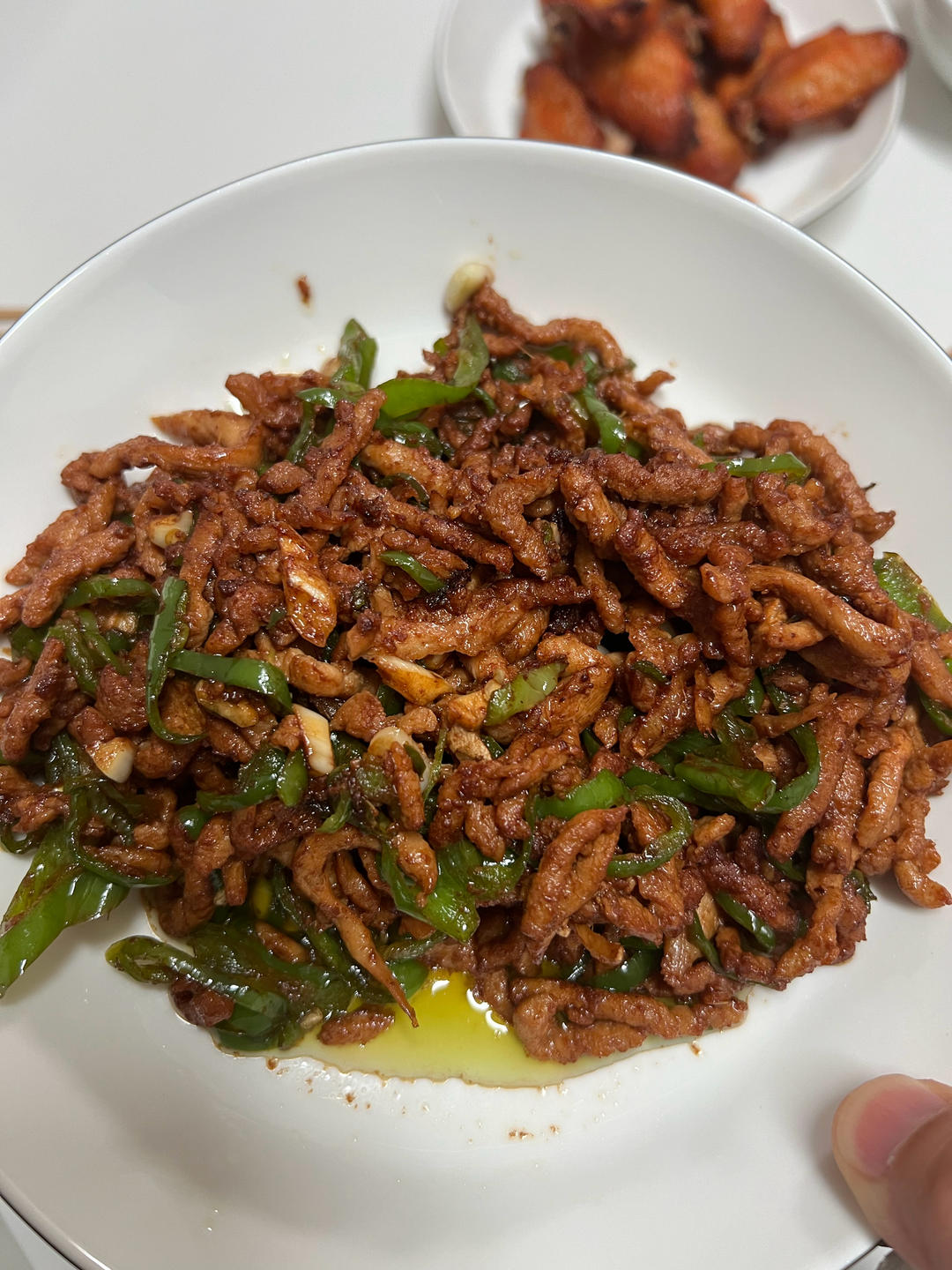 青椒炒肉丝