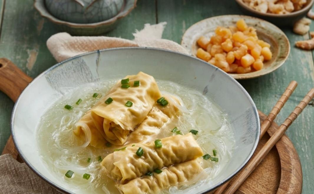 千张包(家的味道)美善品小美食谱的做法 步骤2