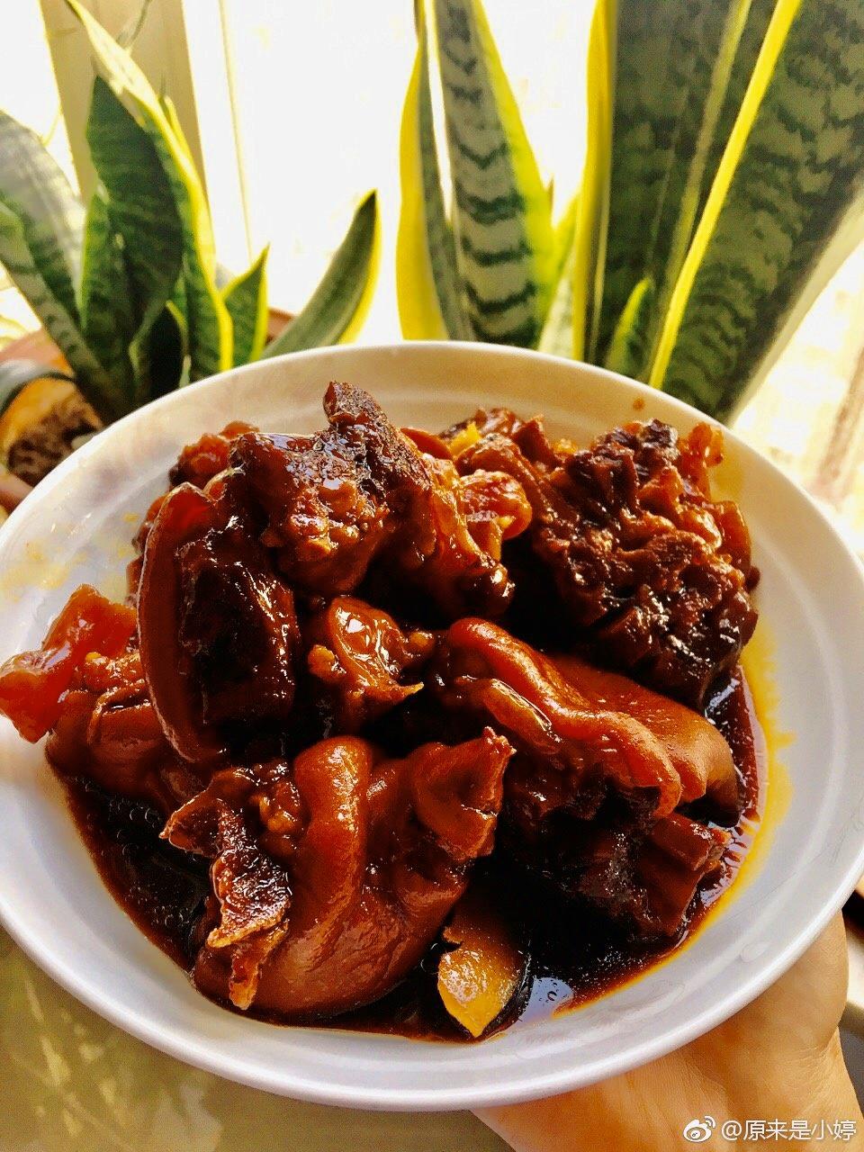 广东版甜醋猪蹄的做法