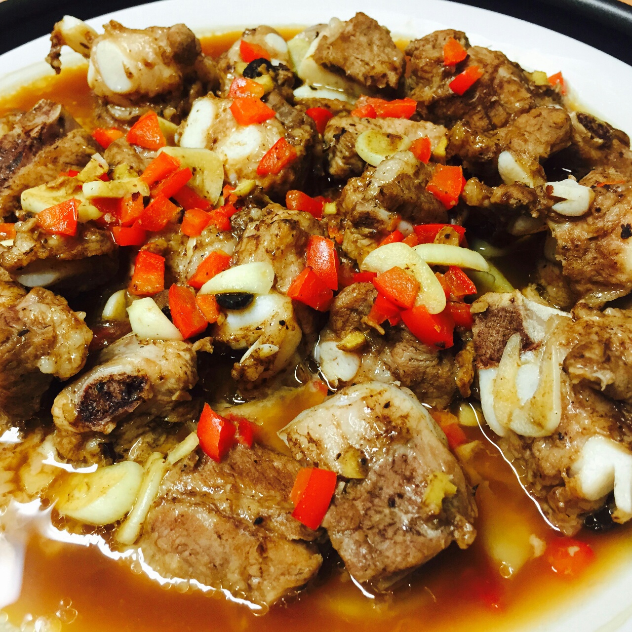 豉椒蒸土豆排骨