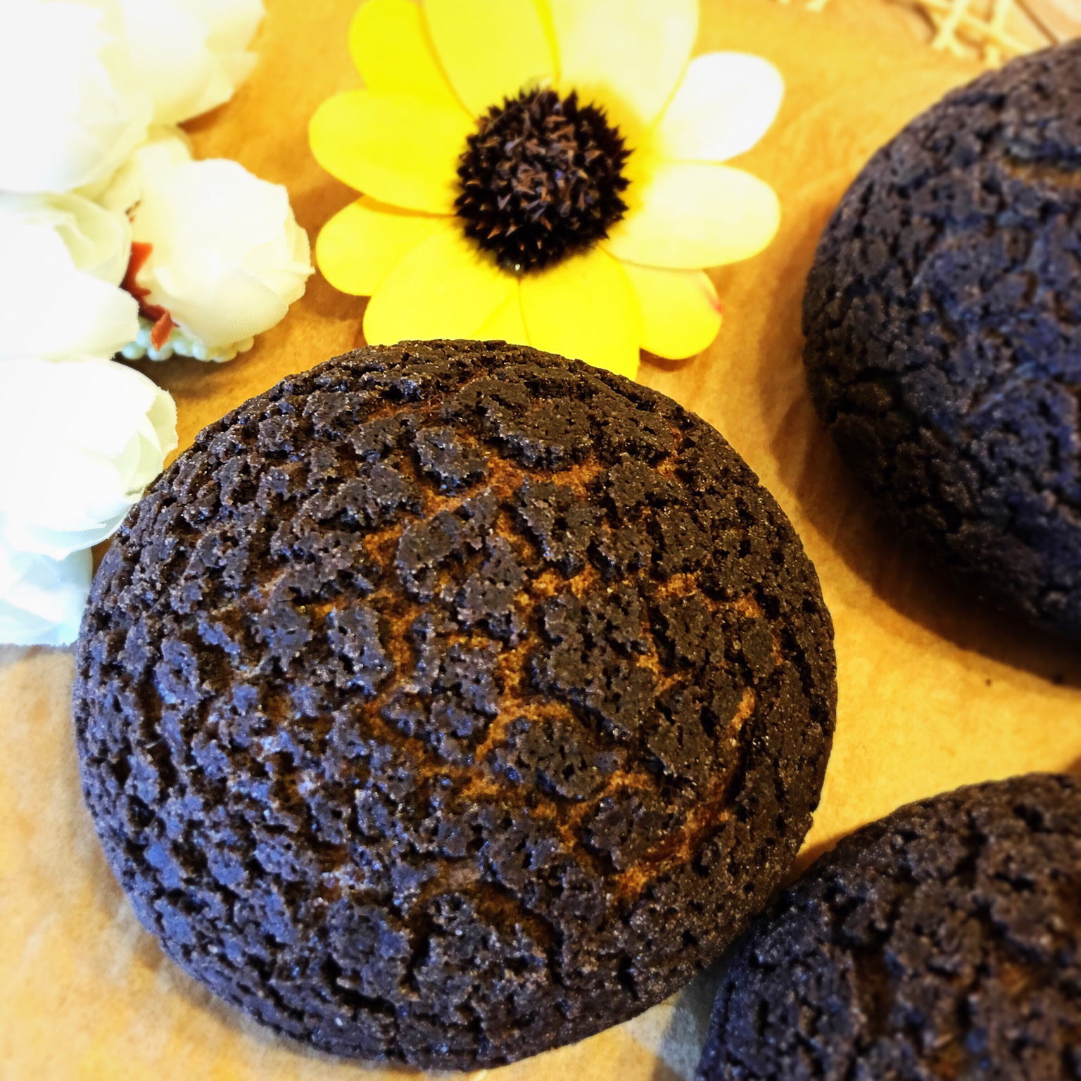 巧克力酥皮泡芙