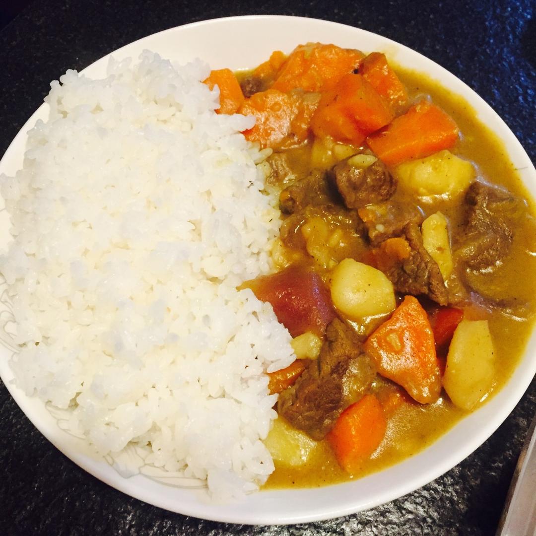咖喱牛肉