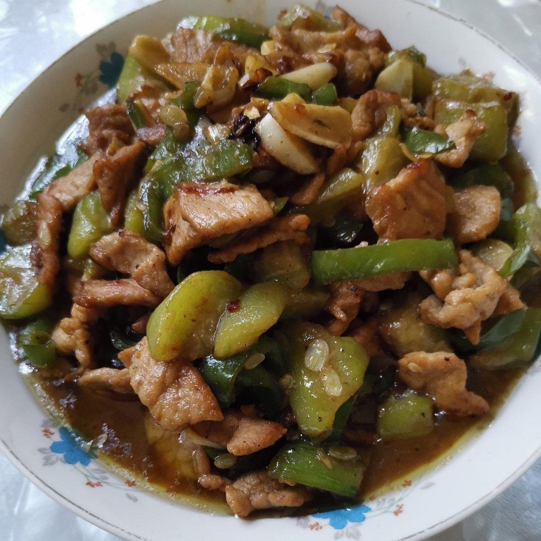 丝瓜炒肉