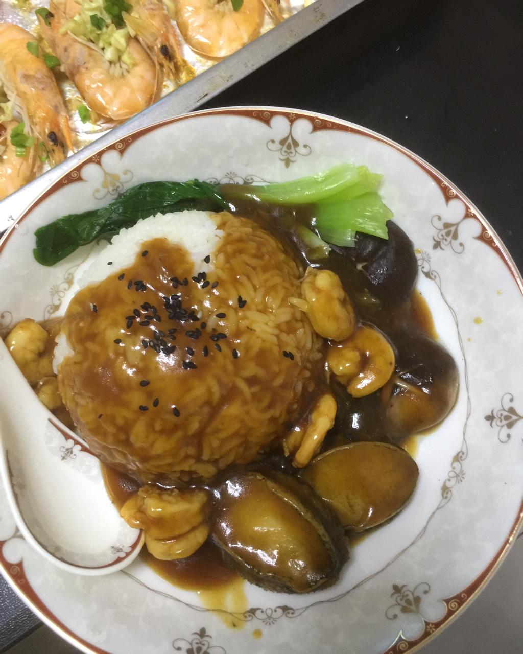 鲍鱼捞饭