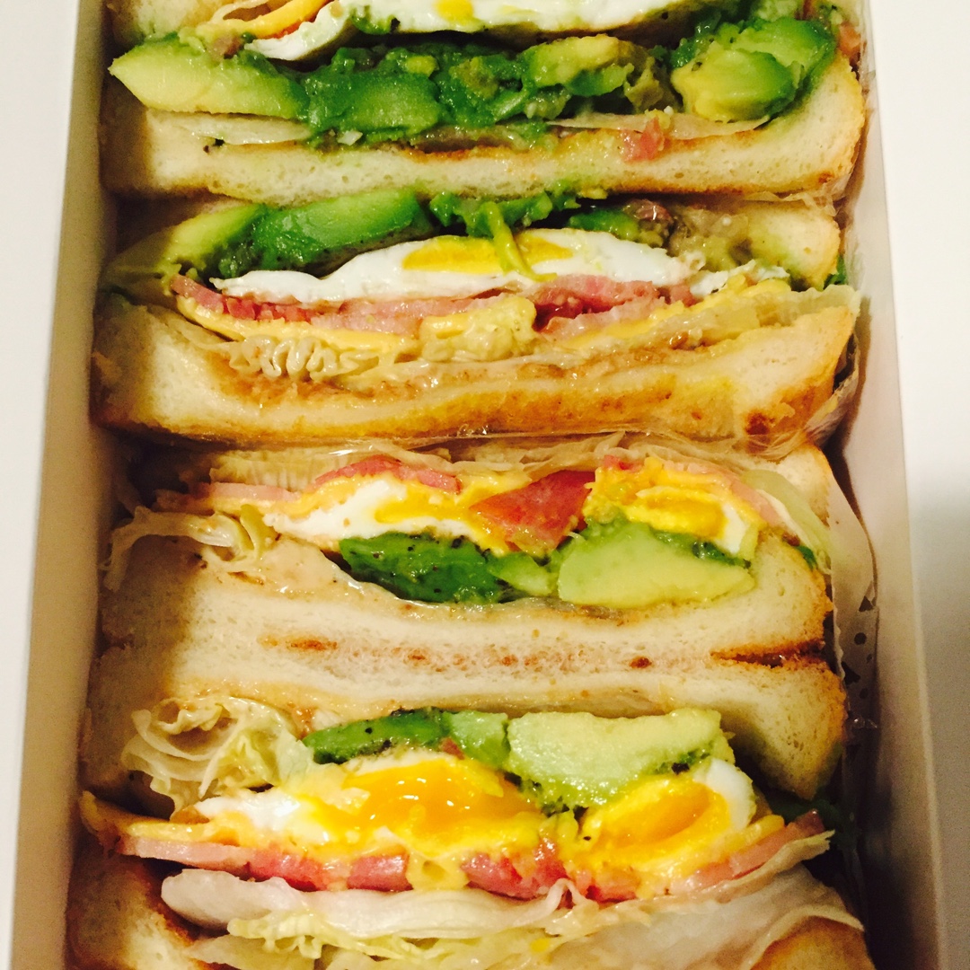 牛油果早餐三明治 Avocado Breakfast Toasted Sandwich