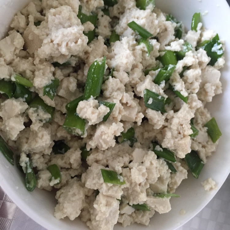 小葱拌豆腐
