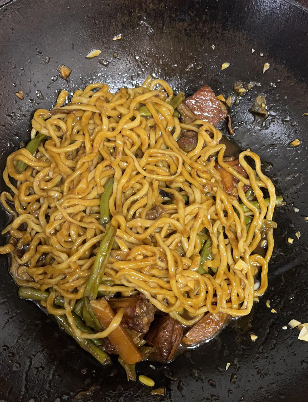 排骨豆角焖面