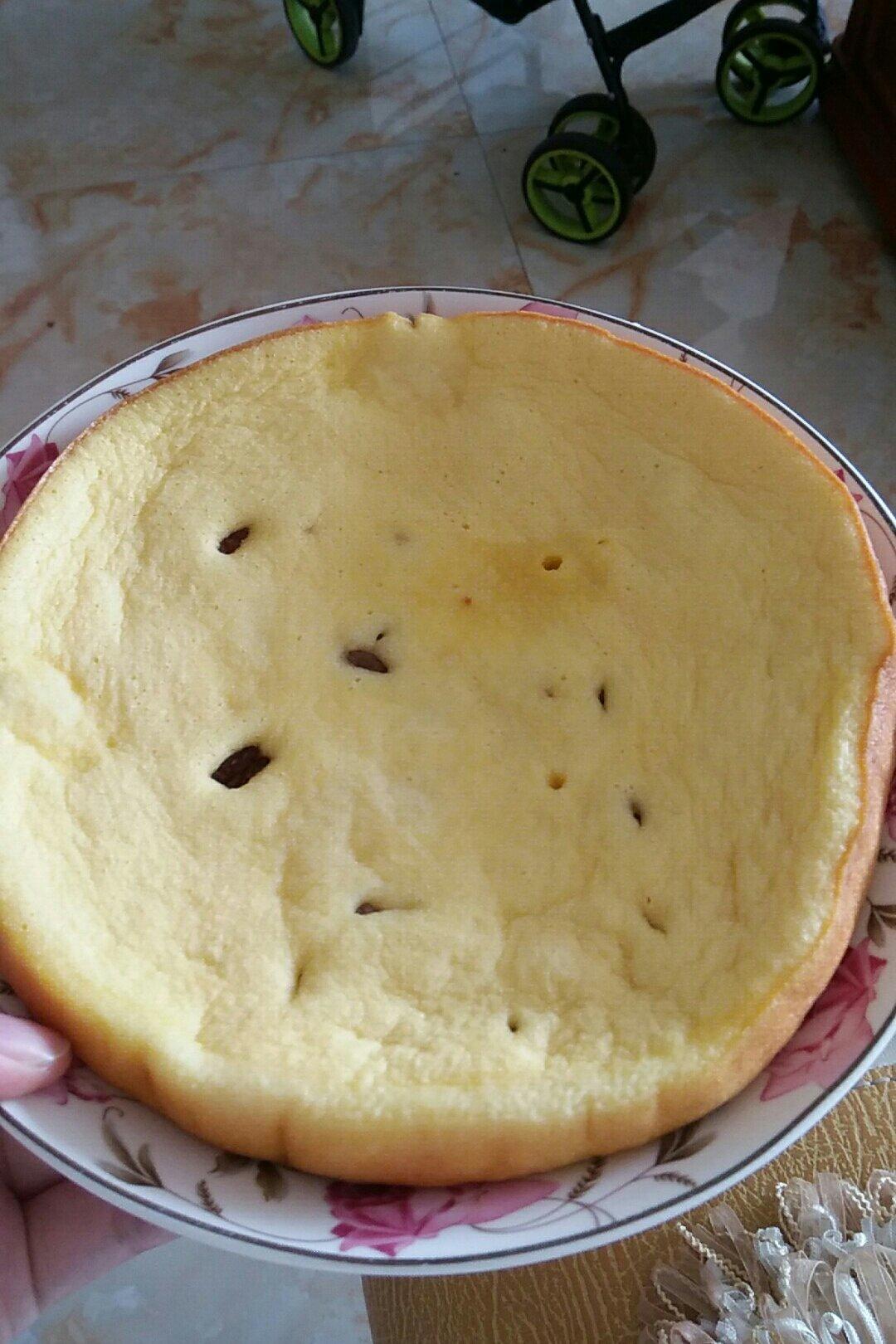 lf淇淇妈做的电压力锅蛋糕