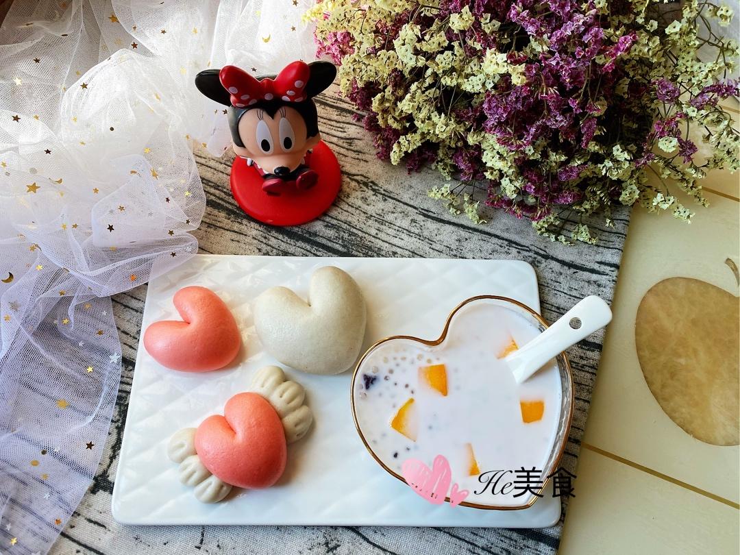 【原创】(情人节)天使之爱心馒头