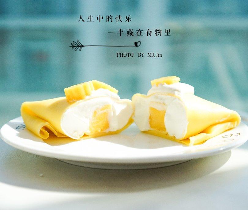 绵绵丝滑芒果班戟