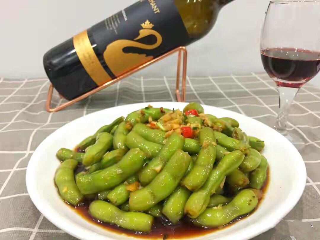 夏天大排档必点的盐水毛豆&凉拌毛豆