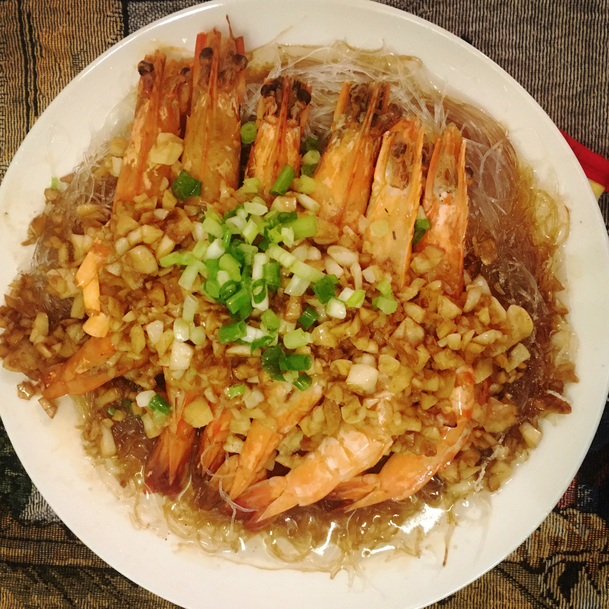 蒜蓉粉丝蒸虾