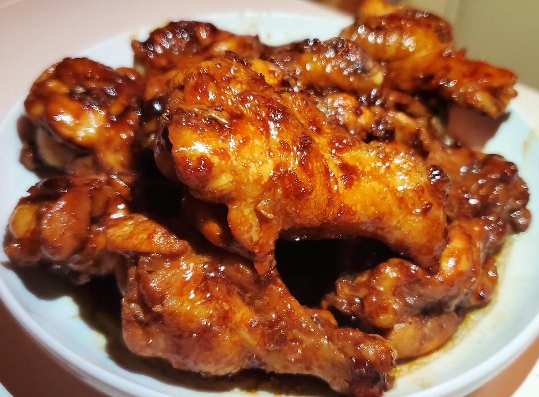 florenceeee做的日式蜜汁照烧鸡翅根好吃到吮指