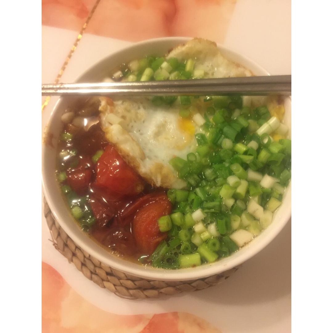西红柿煎蛋面