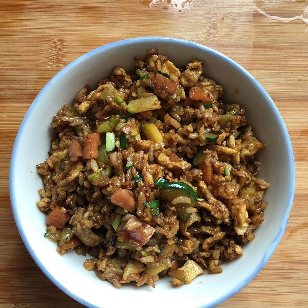 酱油炒饭