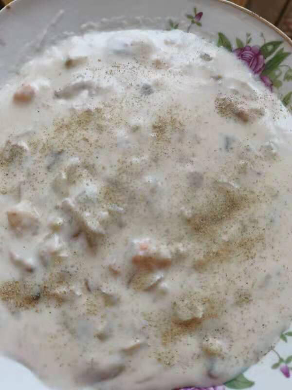 超惊艳奶油蘑菇汤(牛奶版本)