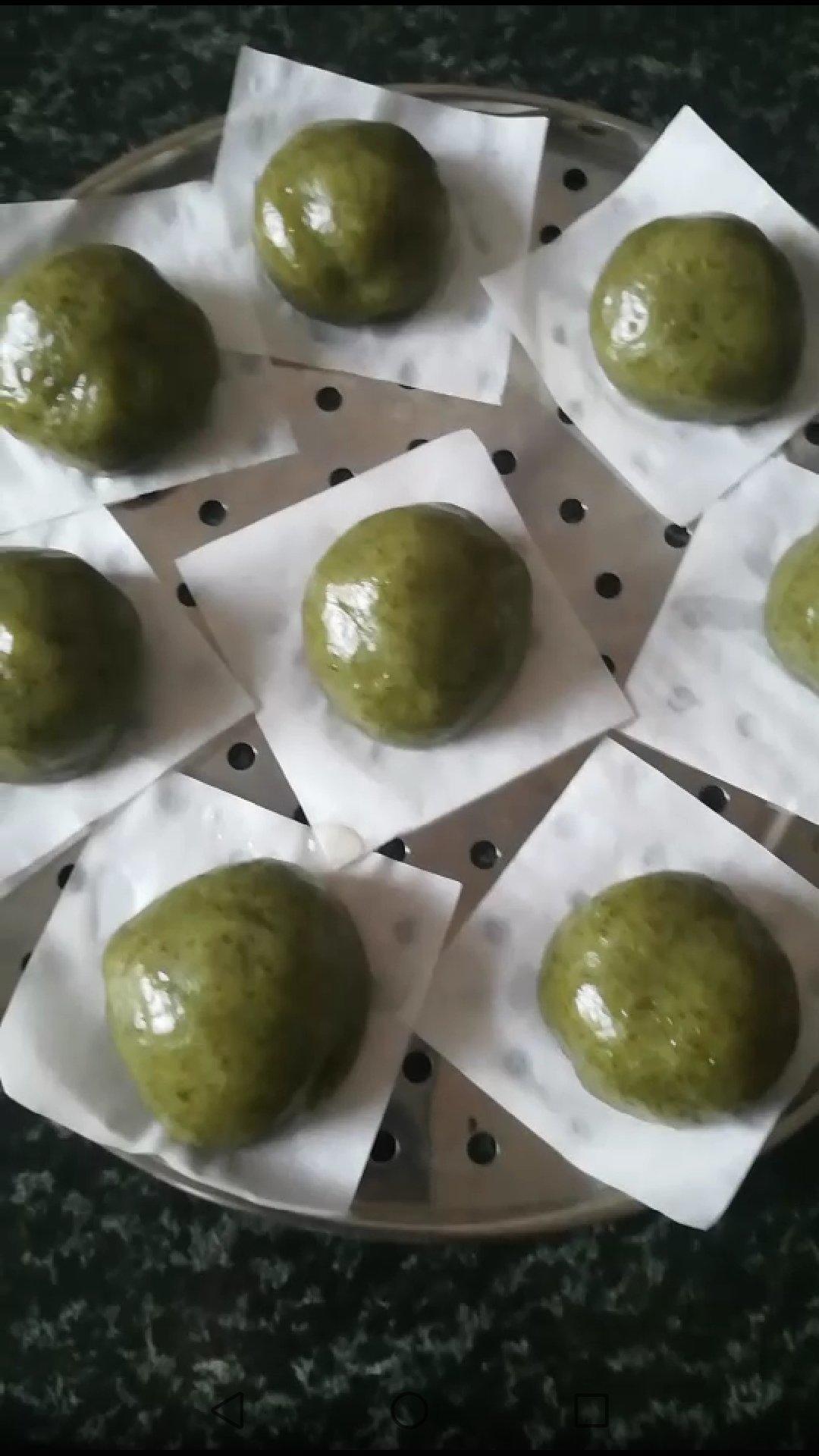 自制小食🍭艾草青团？